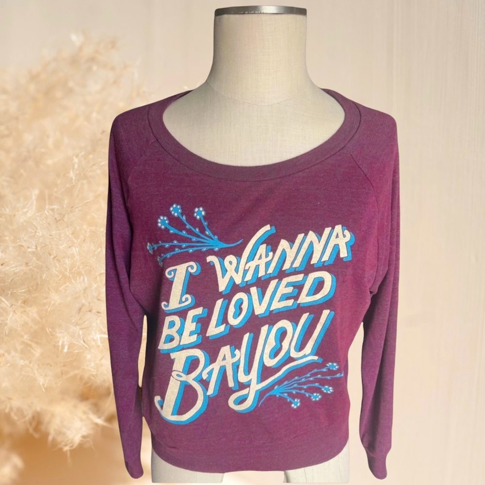 American apparel graphic sweatshirt S